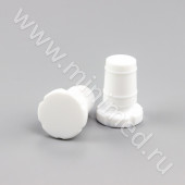Пробка коническая, конус 24/29, d нижний 21,1 мм, ПТФЭ, уп.1шт., Кartell 12009117