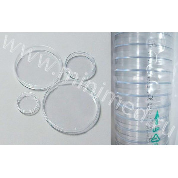 Чашка Петри, Ø 90 мм, стерильная, п/с, уп. 20 шт.,кор.480 шт, FL medical 11000207