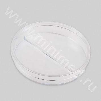 Чашка Петри, Ø 90 мм, 2-х сек., стер., п/с, FL medical 11000231