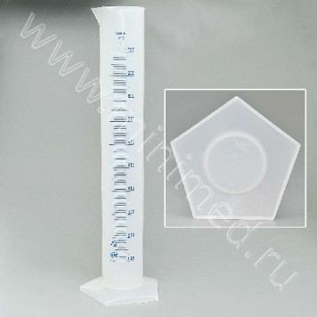 Цилиндр 1000 мл с дел.,высокий,п/п-Kartell,уп.6 шт. 10004223