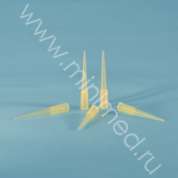 Наконечник 5-200 мкл, желтый, упк.1000шт.№ 9400082 12001338