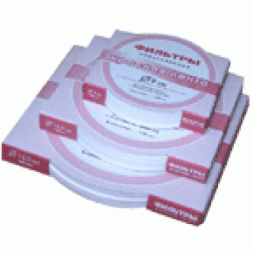 Фильтры обеззоленные, красная лента d 110 мм 12004609